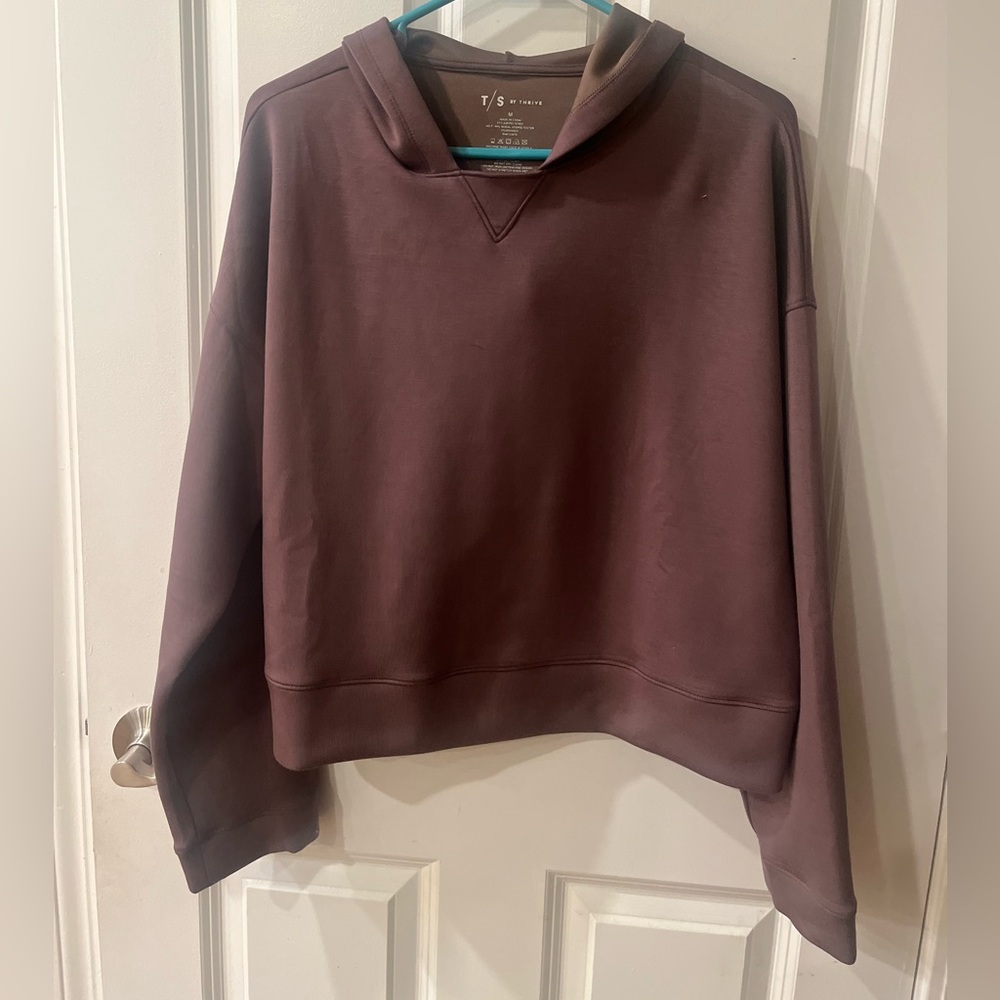T/S by Thrive Brown Hoodie - Size M